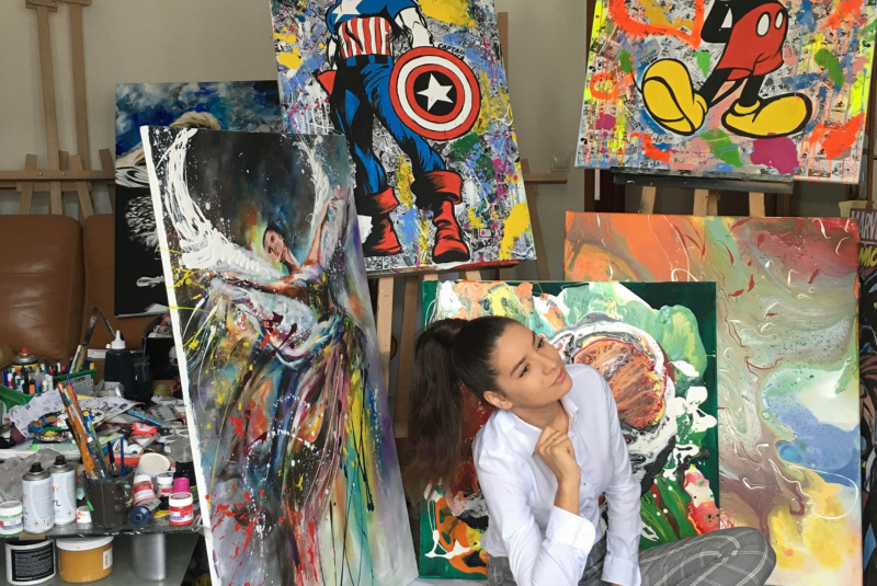 Blog / Fenomenálna maliarka Lucia Rubeljová zajtra výstavy svoje obrazy - foto Blog / Fenomenálna maliarka Lucia Rubeljová zajtra výstavy svoje obrazy - foto