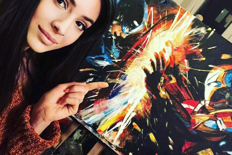 Blog / Fenomenálna maliarka Lucia Rubeljová zajtra výstavy svoje obrazy - foto Blog / Fenomenálna maliarka Lucia Rubeljová zajtra výstavy svoje obrazy - foto