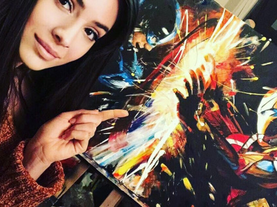 Fenomenálna maliarka Lucia Rubeljová zajtra výstavy svoje obrazy