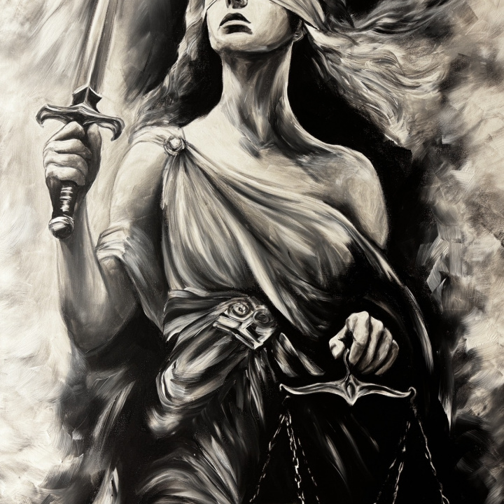 JUSTITIA - rímska bohyňa spravodlivosti