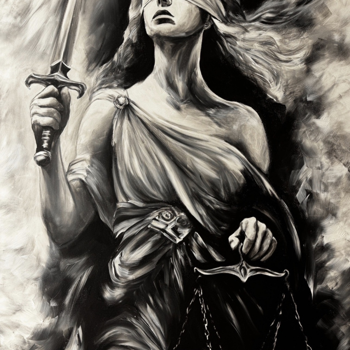 JUSTITIA - rímska bohyňa spravodlivosti