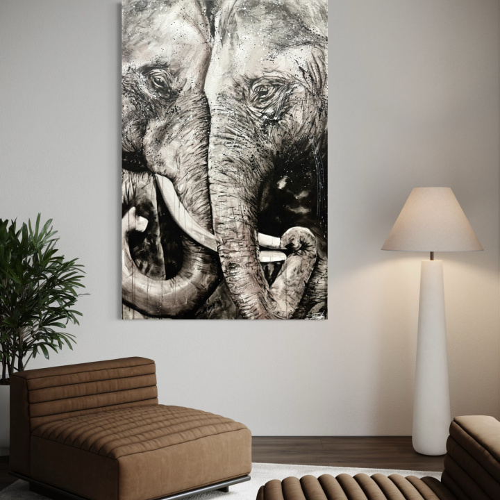 Obraz IN LOVE v interiéri