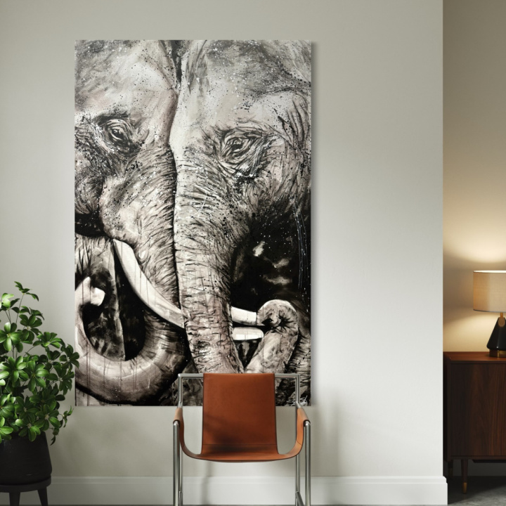 Obraz IN LOVE v interiéri