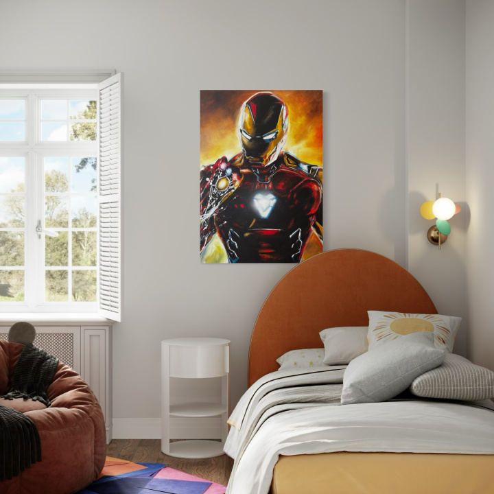 Obraz Ironman v interiéri