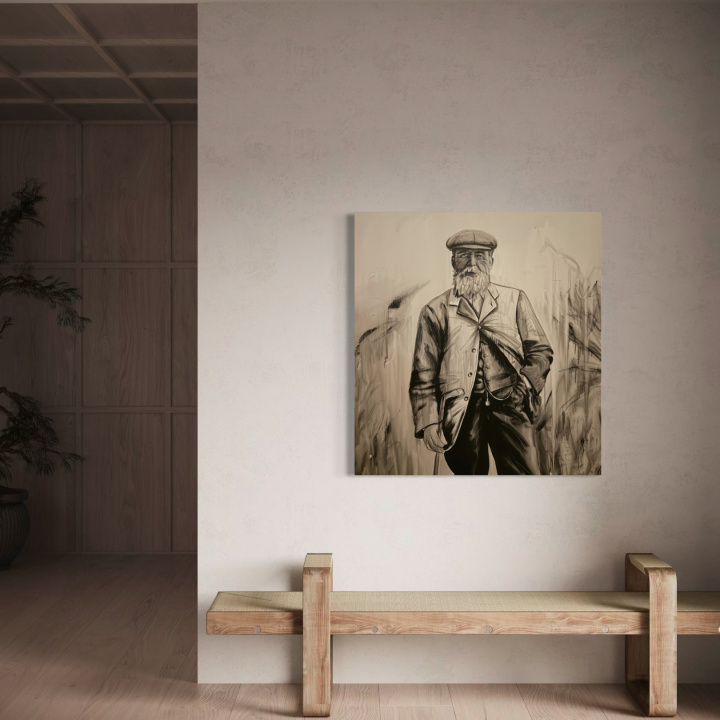 Obraz “Old Tom Morris” v interiéri