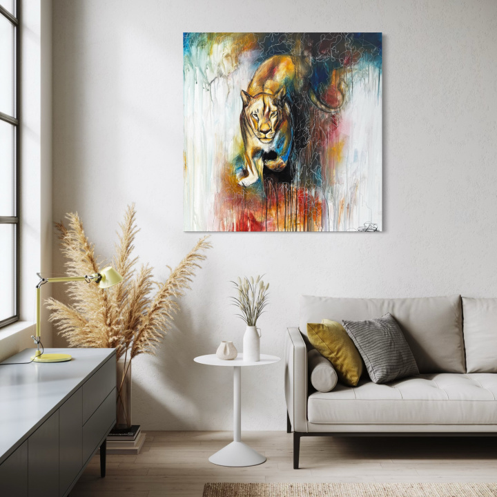 Obraz Šelma v interiéri