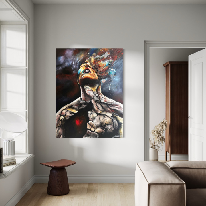 Obraz SLOBODA v interiéri