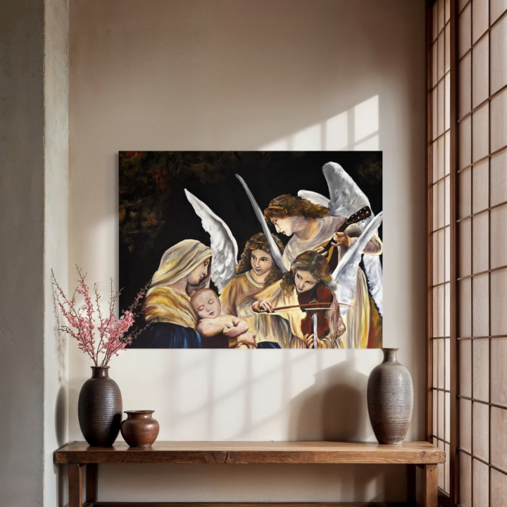 Obraz Spomienka na Vianoce v interiéri