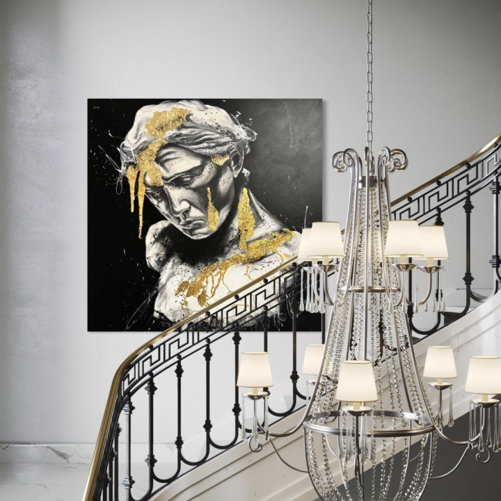 Obraz Svätý Dávid od Michelangela v interiéri