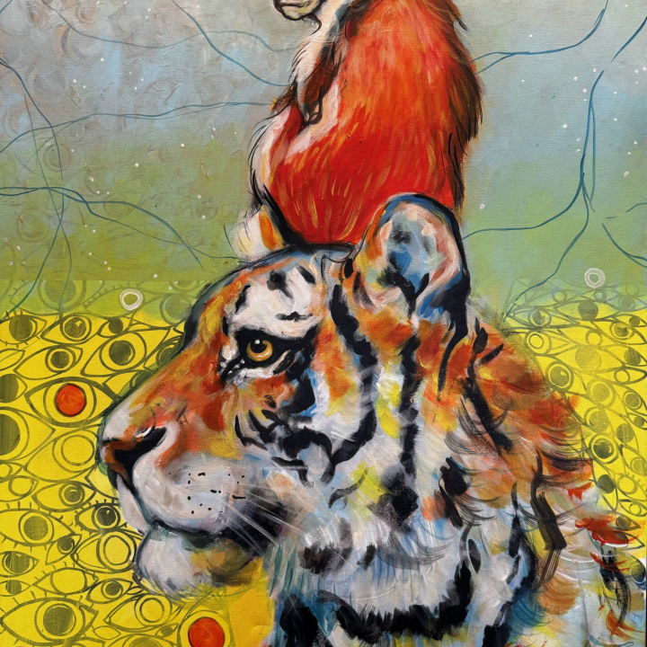 TIGER A OPICA
